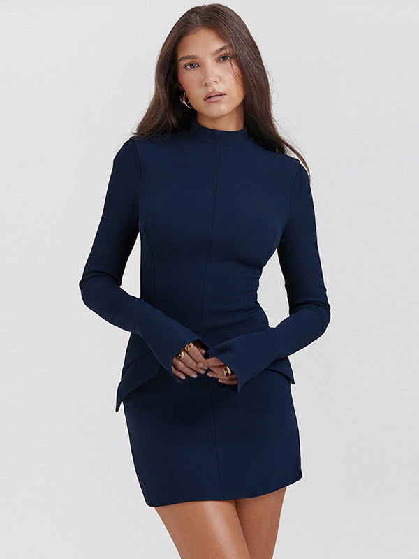 Aida Turtleneck Dress | Available in Multiple Colors