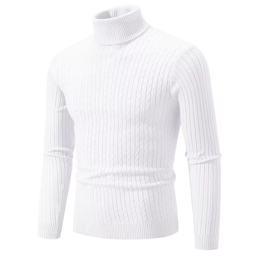 LORETT | ELEVATED HIGH NECK SWEATER