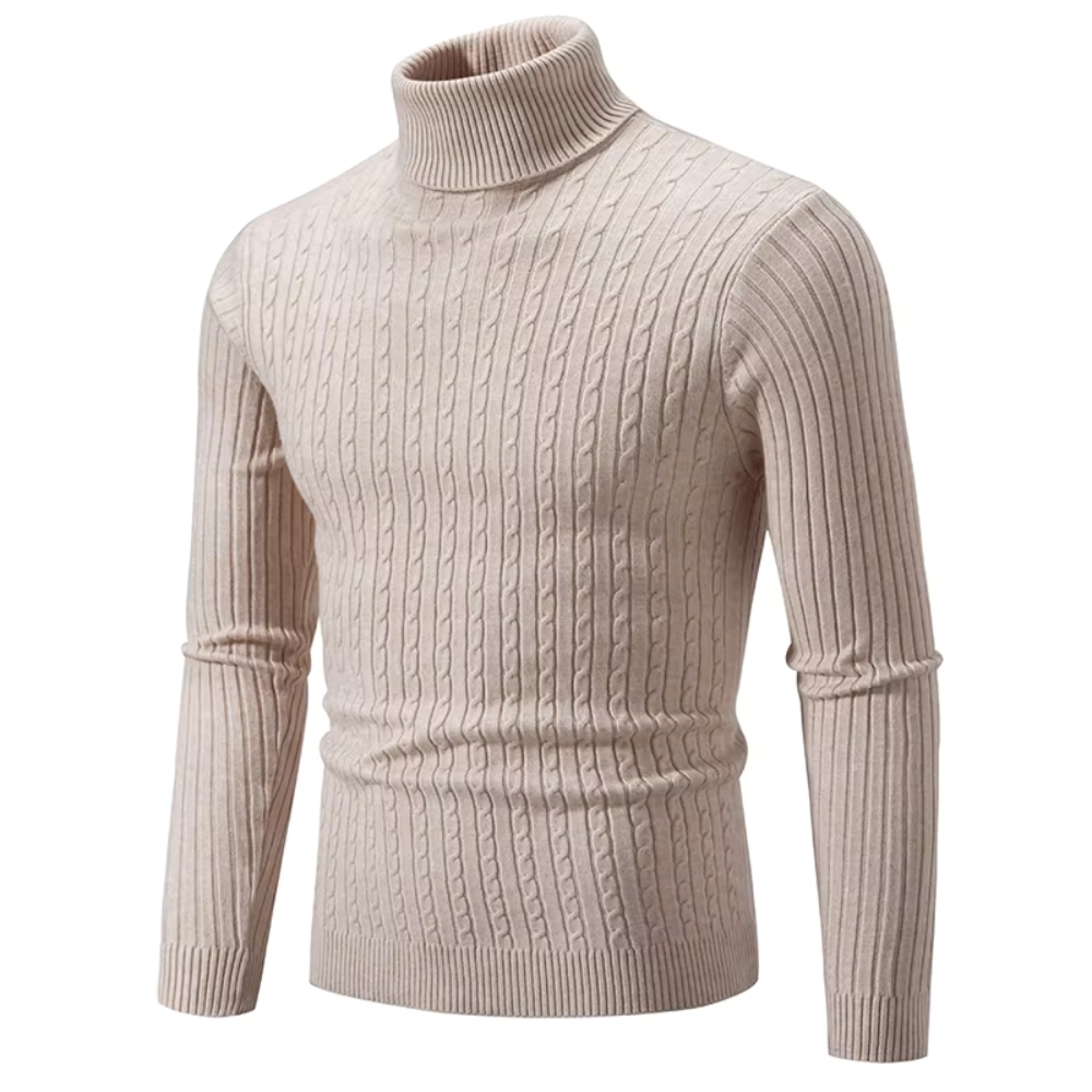 LORETT | ELEVATED HIGH NECK SWEATER