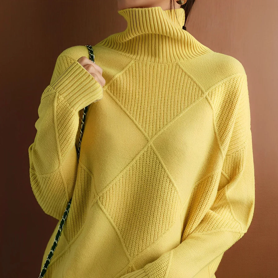 ADELINA | SOFT TURTLENECK SWEATER