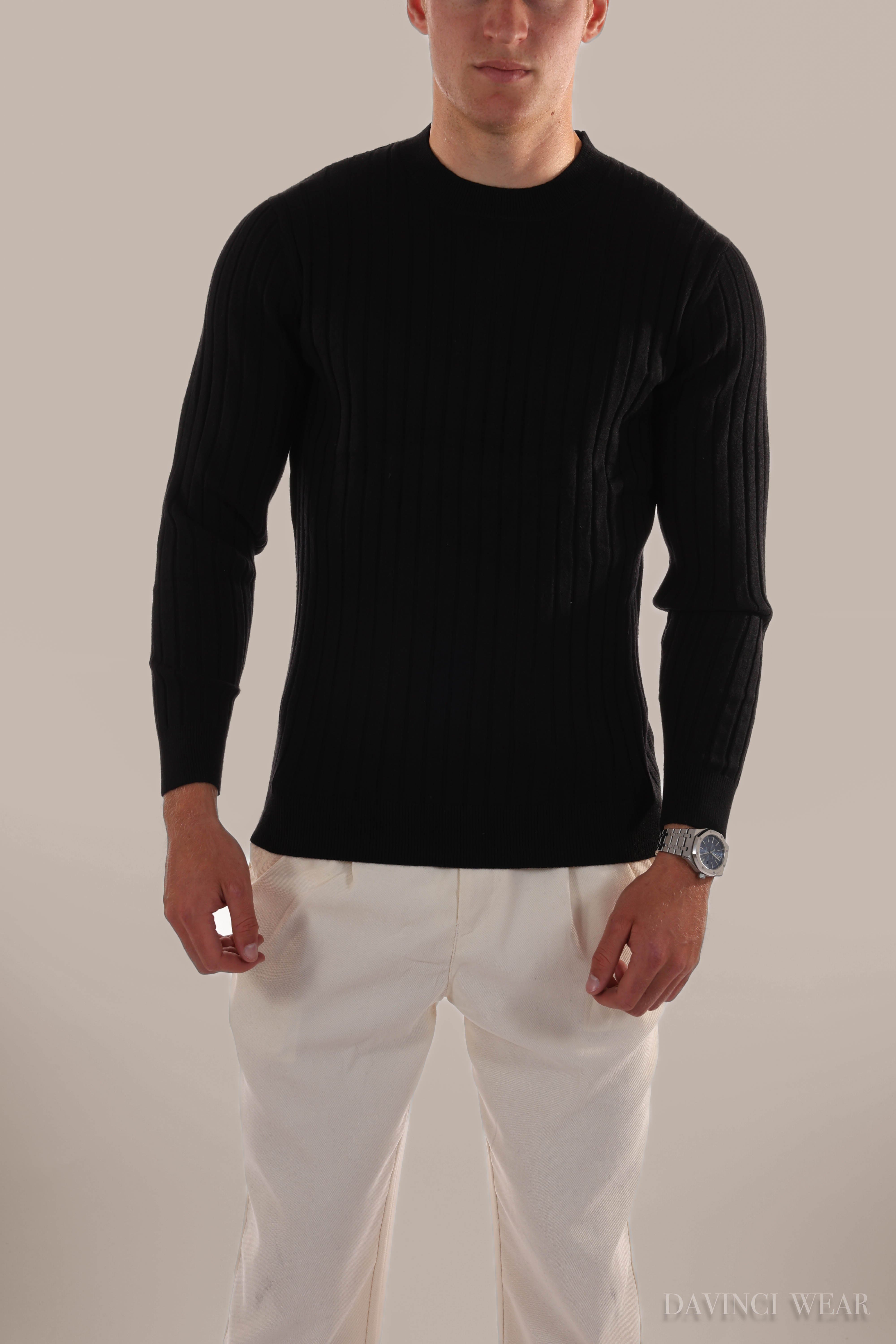 RAFAEL | V-Neck Ribbed Sweater