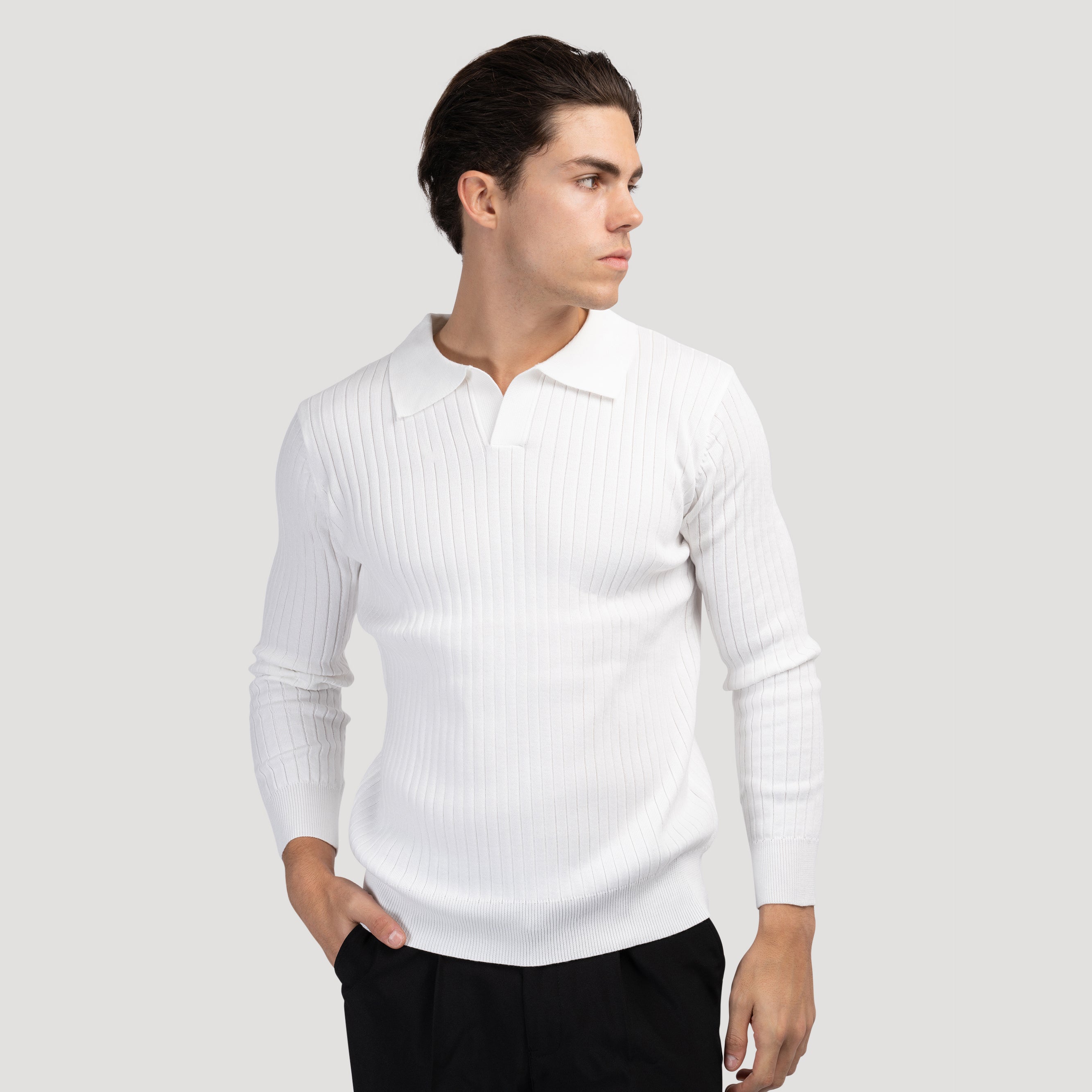 JAY | V-Neck Classic Polo