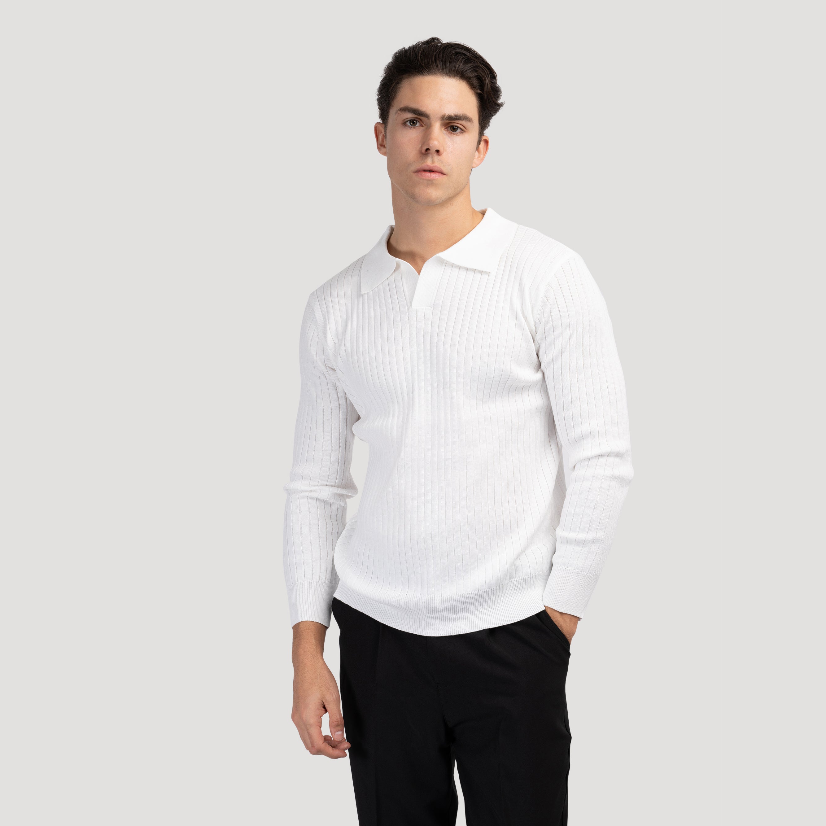 JAY | V-Neck Classic Polo