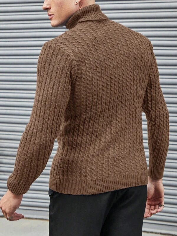 YUGO | ELEVATED NECK SWEATER