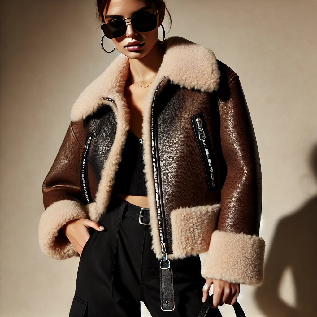 Trendy Aviator Jacket