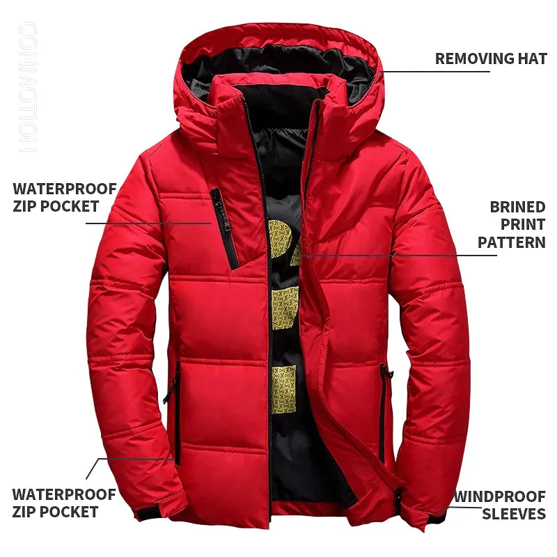 Men's Warm and Stylish Ski Jacket