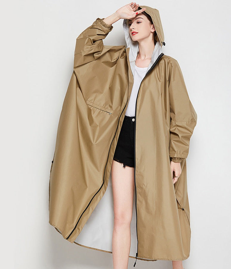 Lema | Women's Long Raincoat Poncho