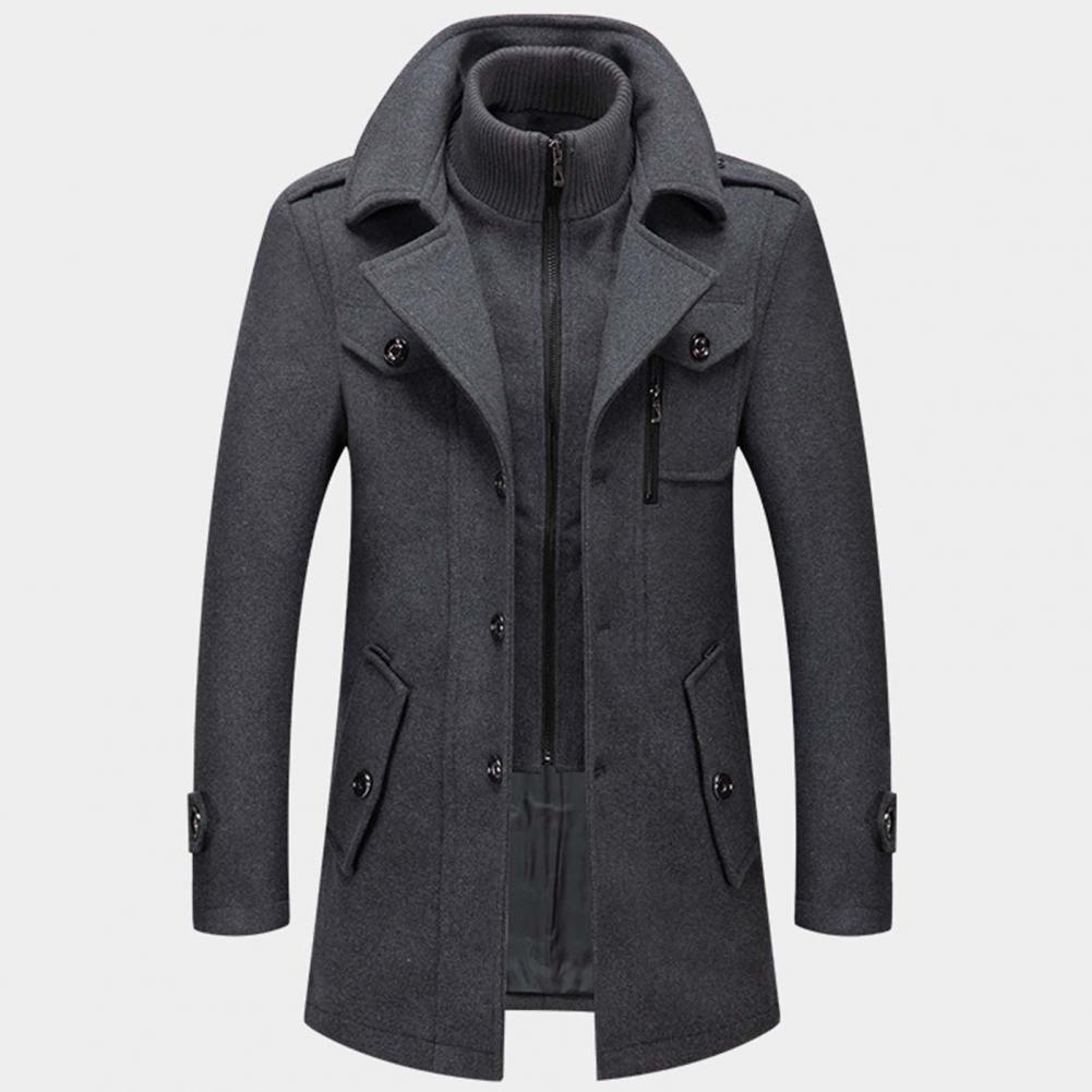 Benjamin Men's Long Cotton Winter Coat