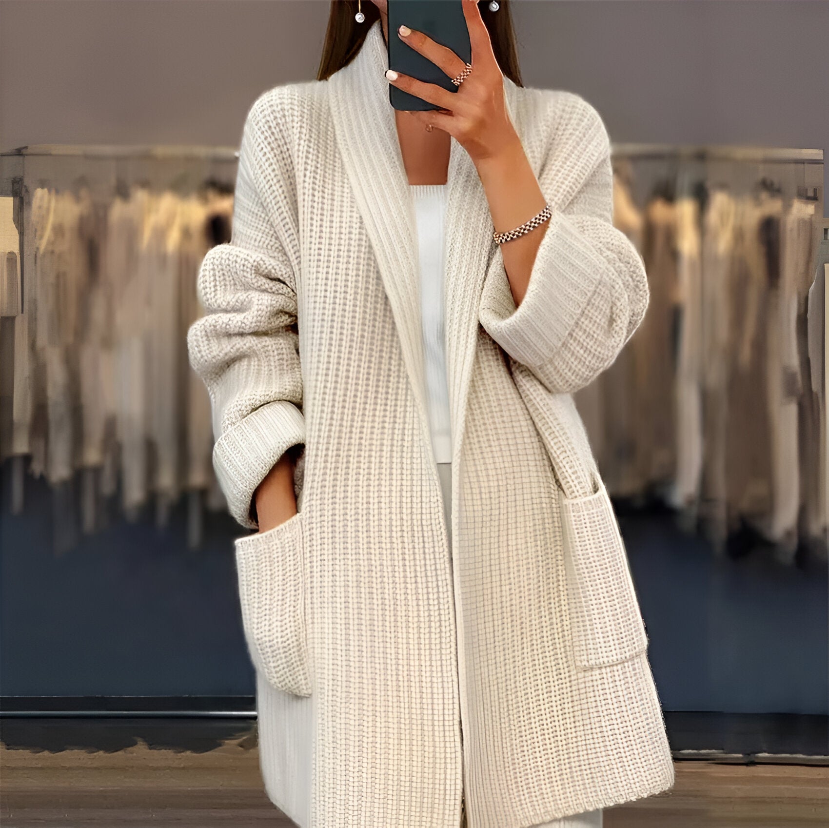 ADELIA | Chic Elegance Cardigan