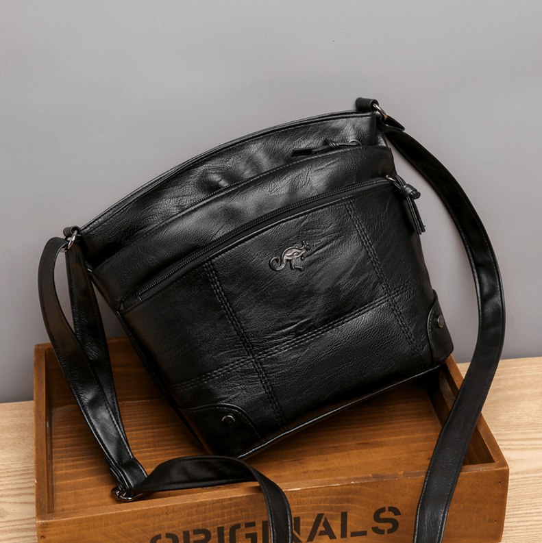 Voli | Classic Vintage Leather Shoulder Bag for Women